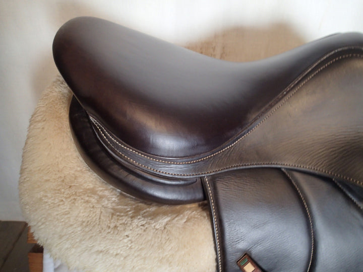 16" Voltaire Palm Beach Saddle - Full Buffalo - 2023 - 00A Flaps - 5" dot to dot - FIN Panels (118)