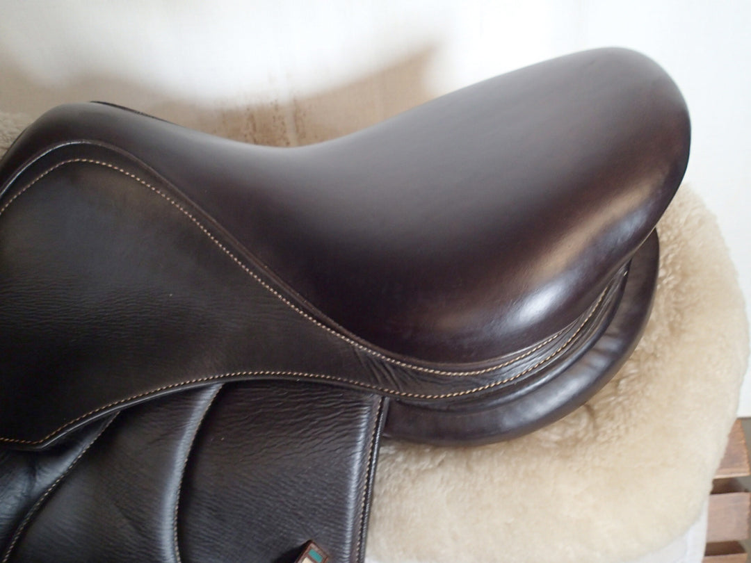 16" Voltaire Palm Beach Saddle - Full Buffalo - 2023 - 00A Flaps - 5" dot to dot - FIN Panels (118)