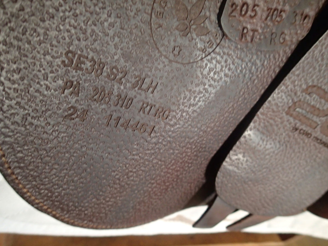 17.5" CWD Hunter Mademoiselle 2Gs Saddle - Full Buffalo - 2024 - 3LH Flaps - SE38 (119)