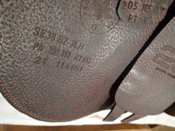 17.5" CWD Hunter Mademoiselle 2Gs Saddle - Full Buffalo - 2024 - 3LH Flaps - SE38 (119)