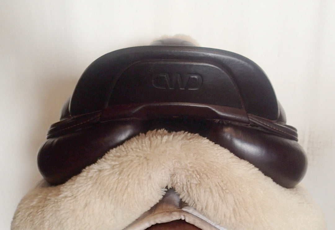 17.5" CWD Hunter Mademoiselle 2Gs Saddle - Full Buffalo - 2024 - 3LH Flaps - SE38 (119)