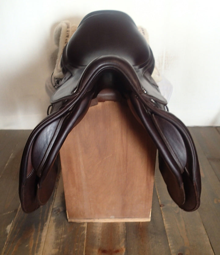 17.5" CWD Hunter Mademoiselle 2Gs Saddle - Full Buffalo - 2024 - 3LH Flaps - SE38 (119)