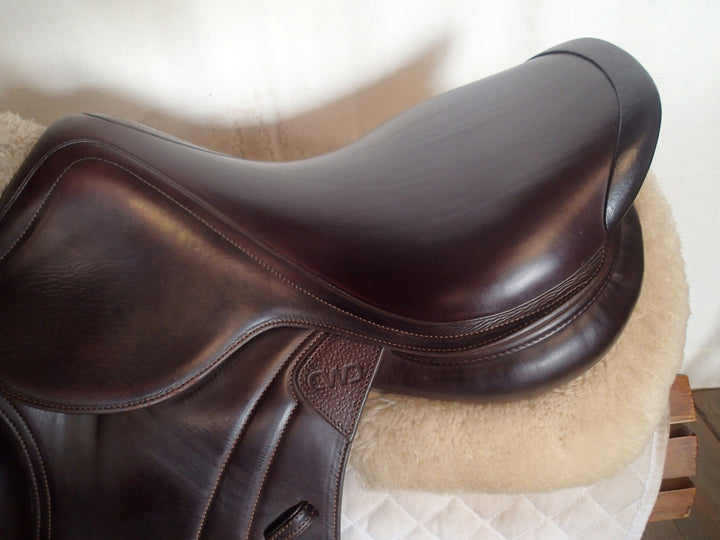 17.5" CWD Hunter Mademoiselle 2Gs Saddle - Full Buffalo - 2024 - 3LH Flaps - SE38 (119)