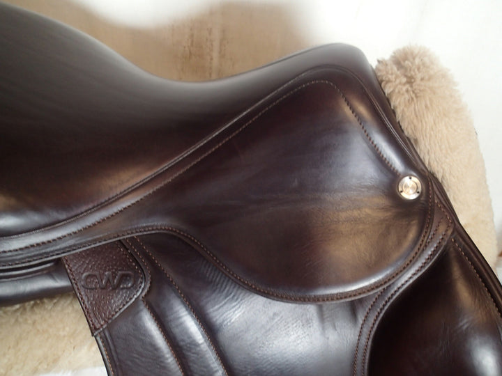 17.5" CWD Hunter Mademoiselle 2Gs Saddle - Full Buffalo - 2024 - 3LH Flaps - SE38 (119)