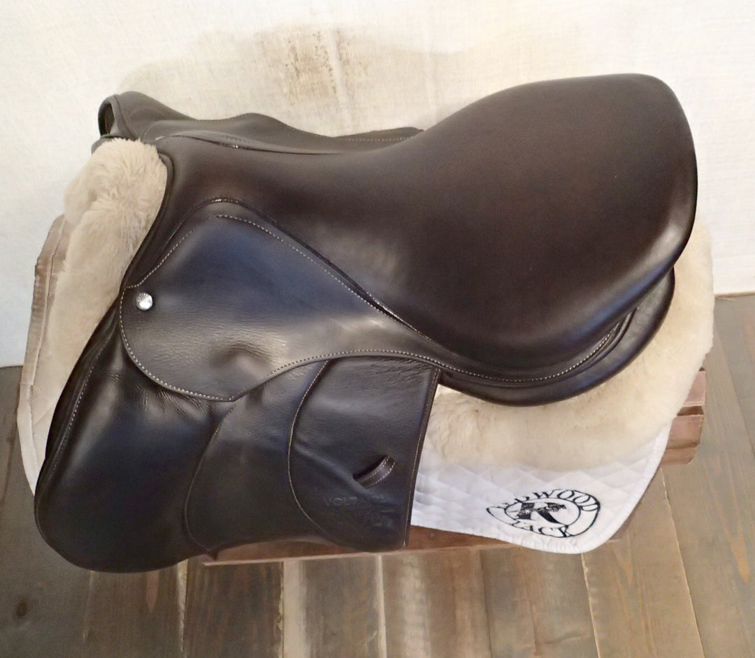 17" Voltaire Palm Beach Saddle - Full Buffalo - 2021 - 2A Flaps - 4.75" dot to dot - Pro Panels (120)