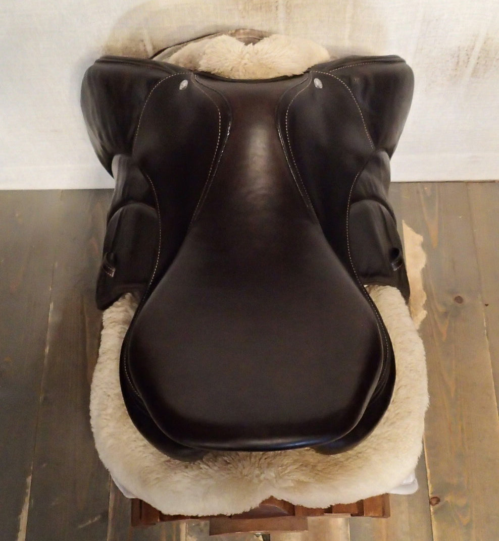 17" Voltaire Palm Beach Saddle - Full Buffalo - 2021 - 2A Flaps - 4.75" dot to dot - Pro Panels (120)