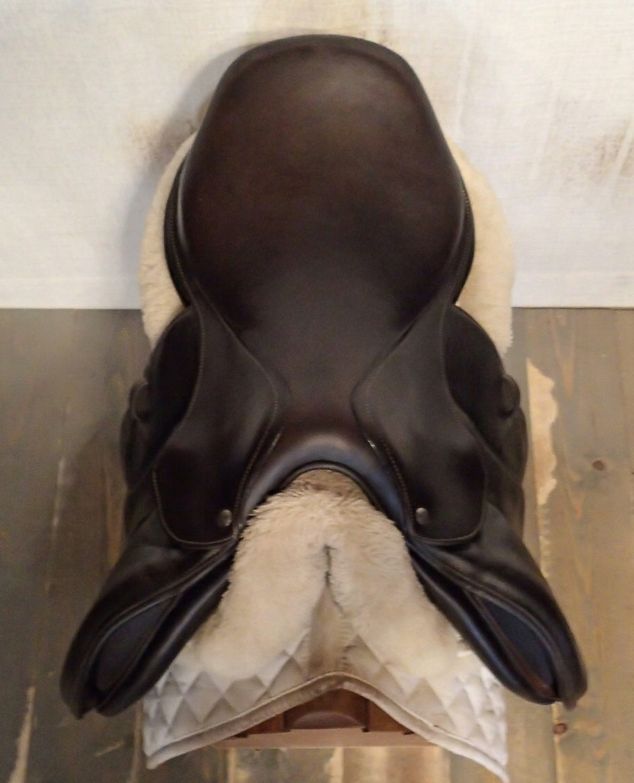 17" Voltaire Palm Beach Saddle - Full Buffalo - 2021 - 2A Flaps - 4.75" dot to dot - Pro Panels (120)