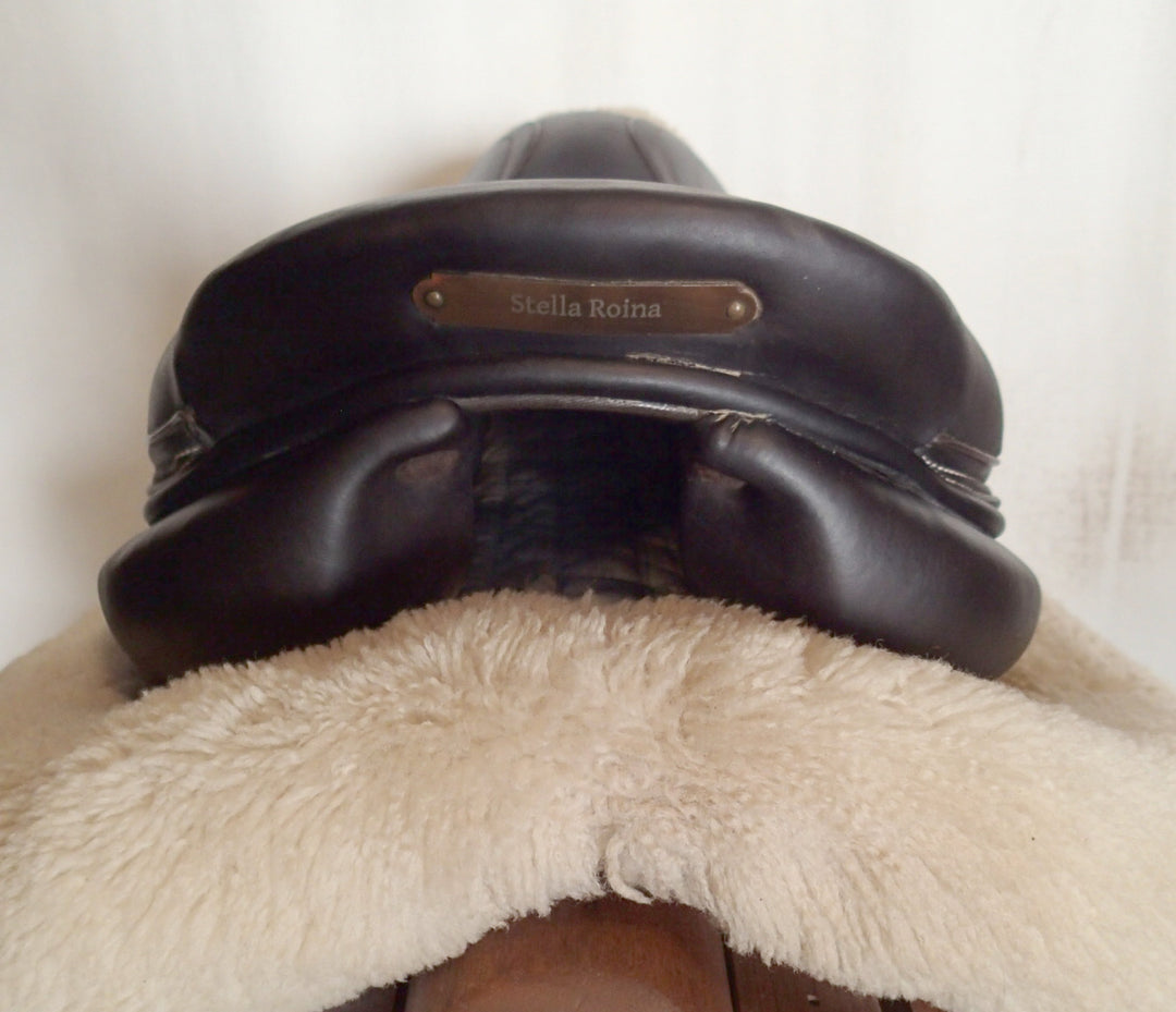 16" Voltaire Palm Beach Saddle - Full Buffalo - 2023 - 2A Flaps - 4.75" dot to dot - FIN Panels (125)