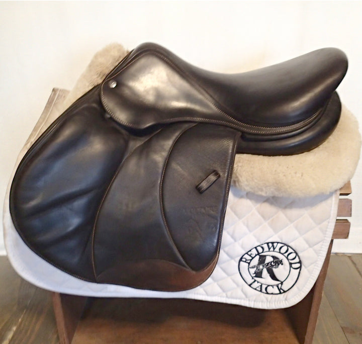 17" Voltaire Palm Beach Saddle - Full Buffalo - 2021 - 2AA Flaps - 4.5" dot to dot - Pro Panels (126)