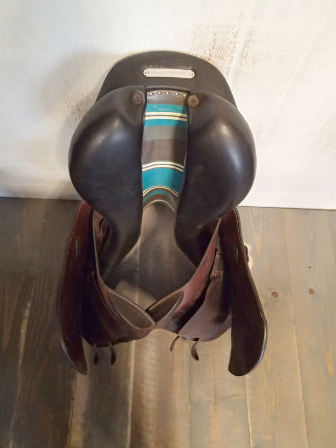 17" Voltaire Palm Beach Saddle - Full Buffalo - 2021 - 2AA Flaps - 4.5" dot to dot - Pro Panels (126)