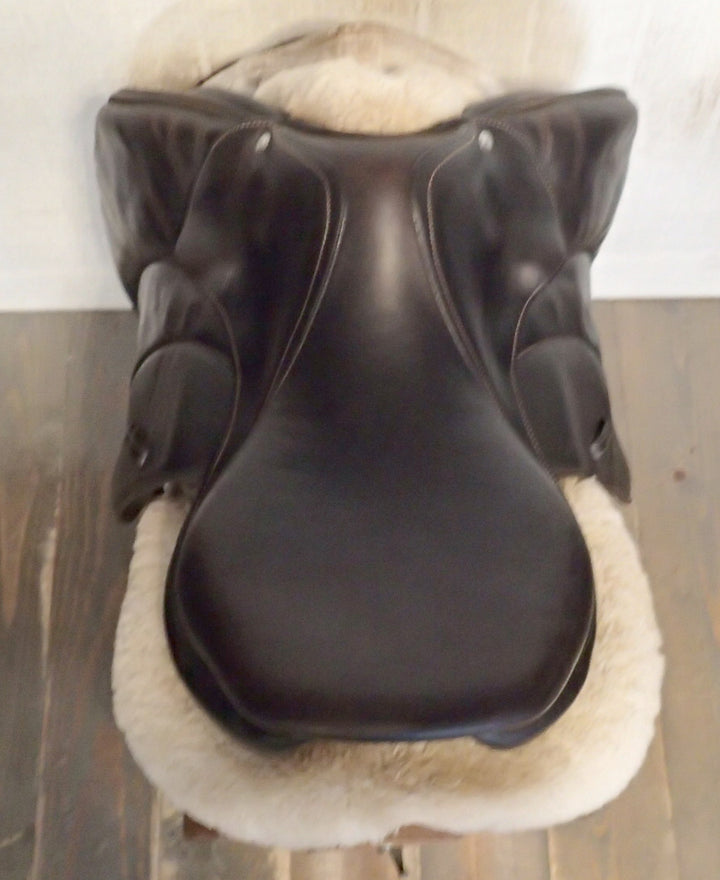 17" Voltaire Palm Beach Saddle - Full Buffalo - 2021 - 2AA Flaps - 4.5" dot to dot - Pro Panels (126)