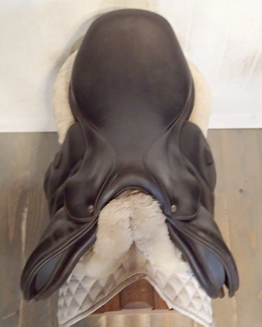 17" Voltaire Palm Beach Saddle - Full Buffalo - 2021 - 2AA Flaps - 4.5" dot to dot - Pro Panels (126)