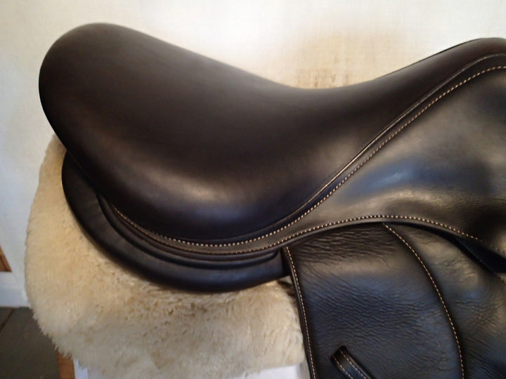 17" Voltaire Palm Beach Saddle - Full Buffalo - 2021 - 2AA Flaps - 4.5" dot to dot - Pro Panels (126)