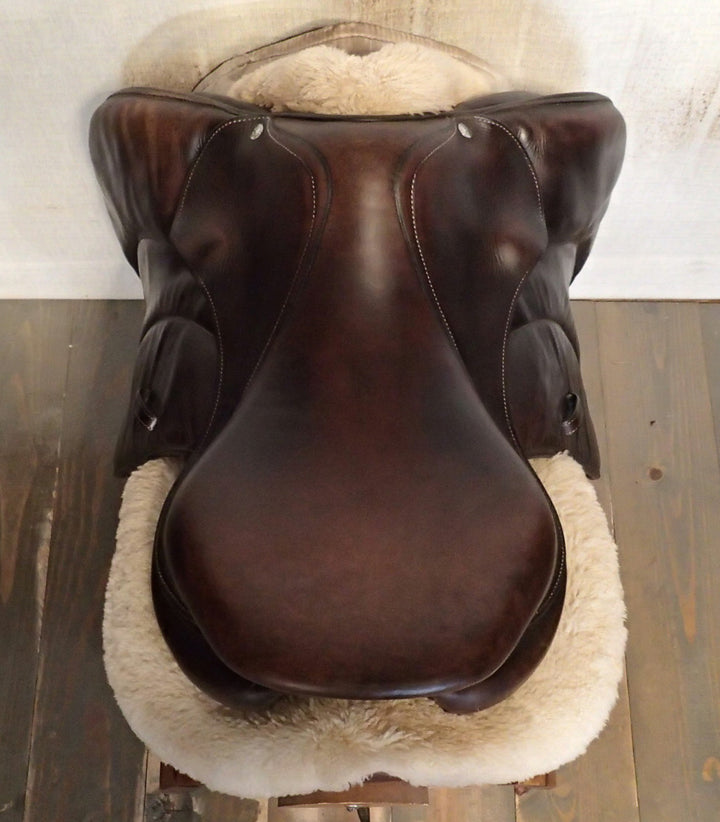 17" Voltaire Palm Beach Saddle - Full Buffalo - 2017 - 2A Flaps - 4.75" dot to dot - Pro Panels (127)