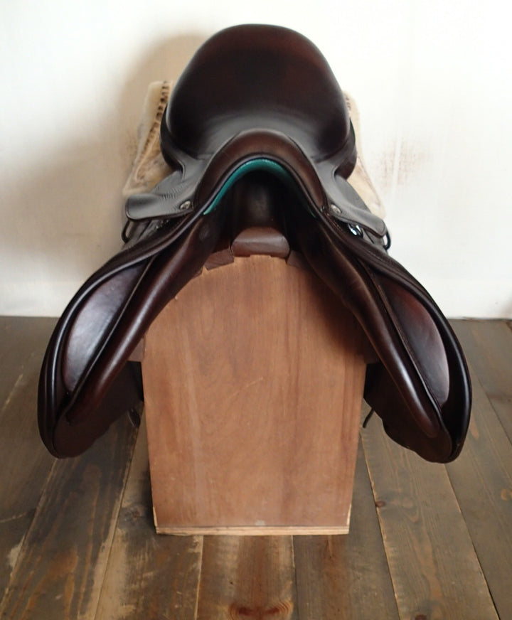 18" Voltaire Palm Beach Saddle - Full Buffalo - 2014 - 2AA Flaps - 4.75" dot to dot - Pro Panels (132)