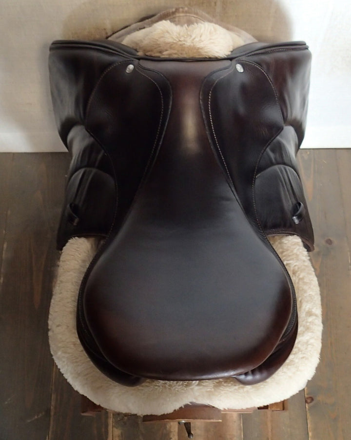 18" Voltaire Palm Beach Saddle - Full Buffalo - 2014 - 2AA Flaps - 4.75" dot to dot - Pro Panels (132)