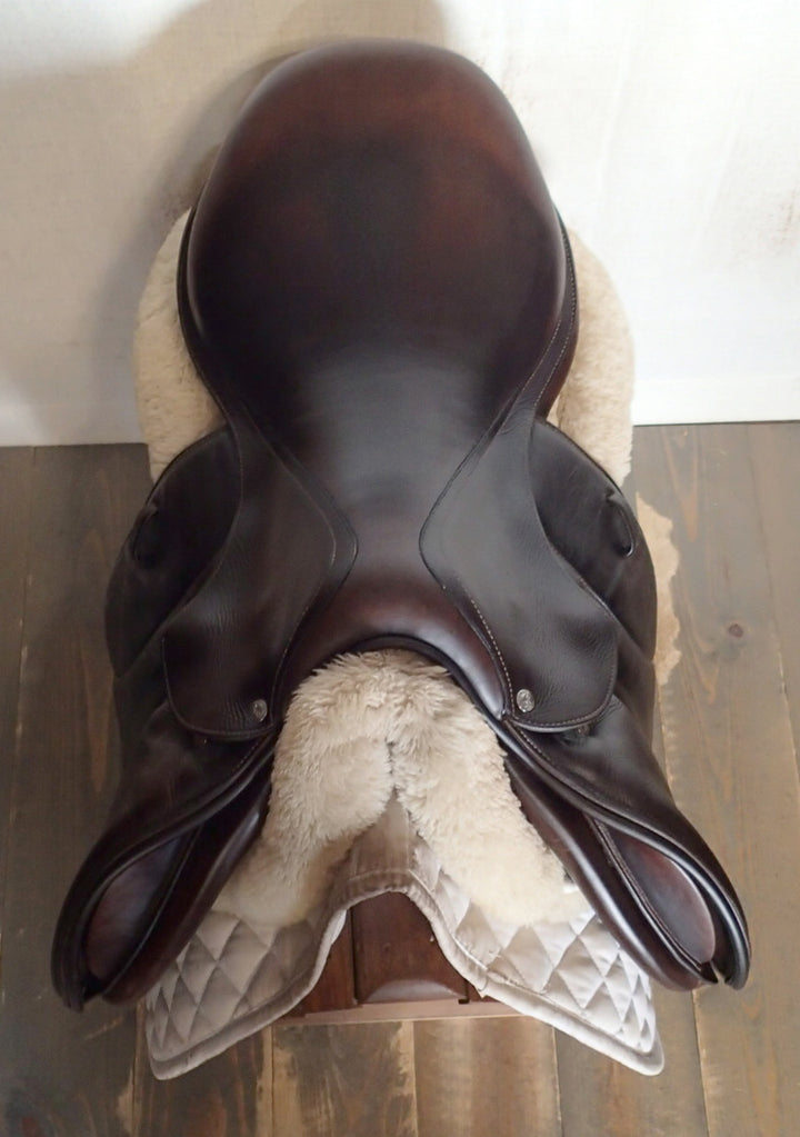 18" Voltaire Palm Beach Saddle - Full Buffalo - 2014 - 2AA Flaps - 4.75" dot to dot - Pro Panels (132)