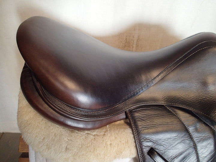 18" Voltaire Palm Beach Saddle - Full Buffalo - 2014 - 2AA Flaps - 4.75" dot to dot - Pro Panels (132)