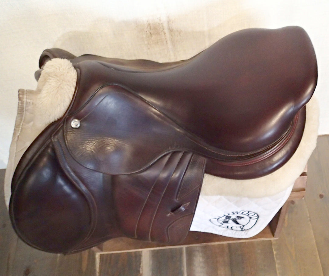 18" CWD Saddle - Full Buffalo - 2017 - 4C Flaps - SE02 - 4.25" dot to dot - Pro Panels (134)