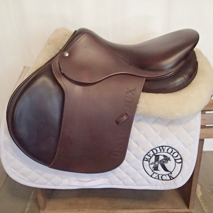 16.5" Devoucoux Biarritz S Saddle - 2023 - 2AA Flaps - D3D - 4.5" dot to dot