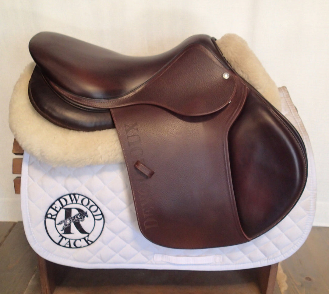 16.5" Devoucoux Biarritz S Saddle - 2023 - 2AA Flaps - D3D - 4.5" dot to dot