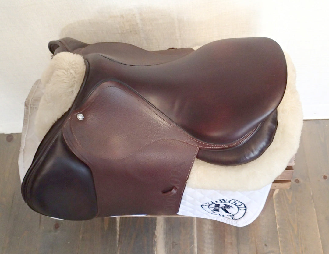 16.5" Devoucoux Biarritz S Saddle - 2023 - 2AA Flaps - D3D - 4.5" dot to dot