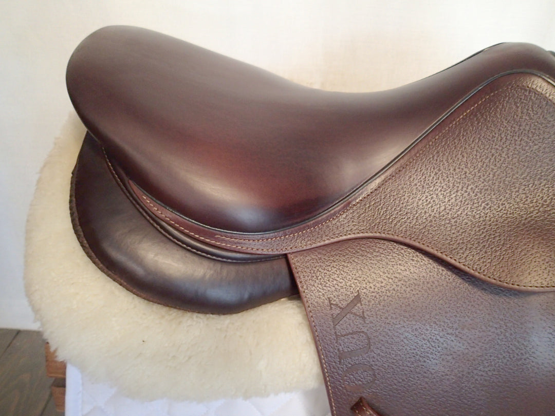 16.5" Devoucoux Biarritz S Saddle - 2023 - 2AA Flaps - D3D - 4.5" dot to dot