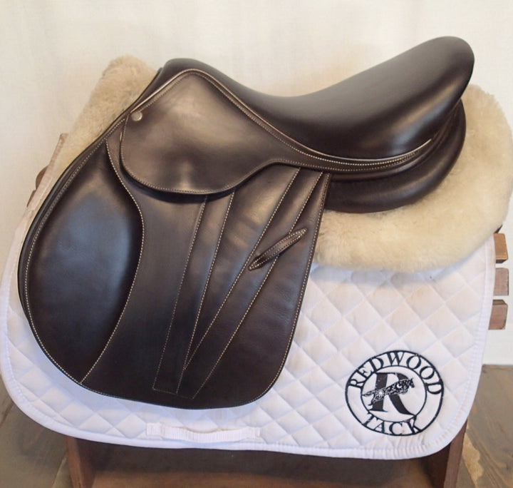 16" Butet Premium Saddle - Full Calfskin - 2020 - M Seat - 1.5 Flaps - 4.5" dot to dot