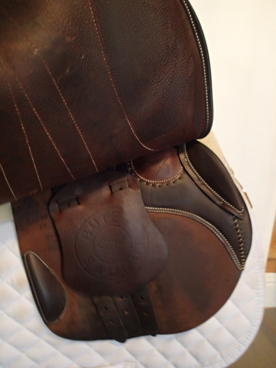 16" Butet Premium Saddle - Full Calfskin - 2020 - M Seat - 1.5 Flaps - 4.5" dot to dot