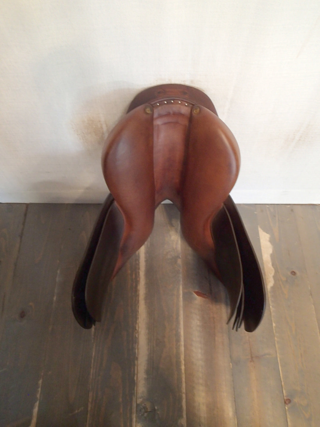 17" Butet Premium Saddle - Full Calfskin - 2015 - L Seat - 2.5 Flaps - 4.25" dot to dot