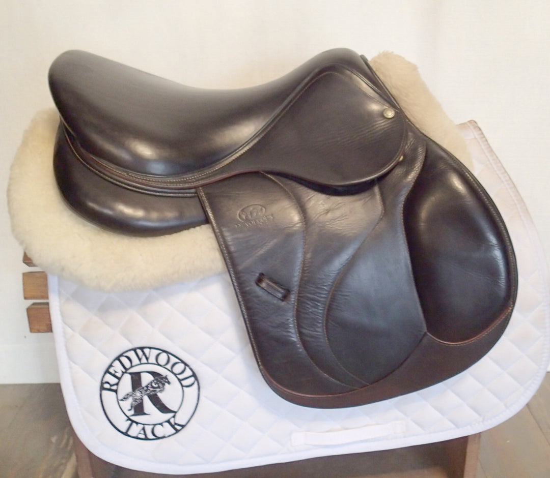 16.5" Devoucoux Biarritz C Saddle - Full Buffalo - 2016 - 1 Flaps - D3D - 5" dot to dot