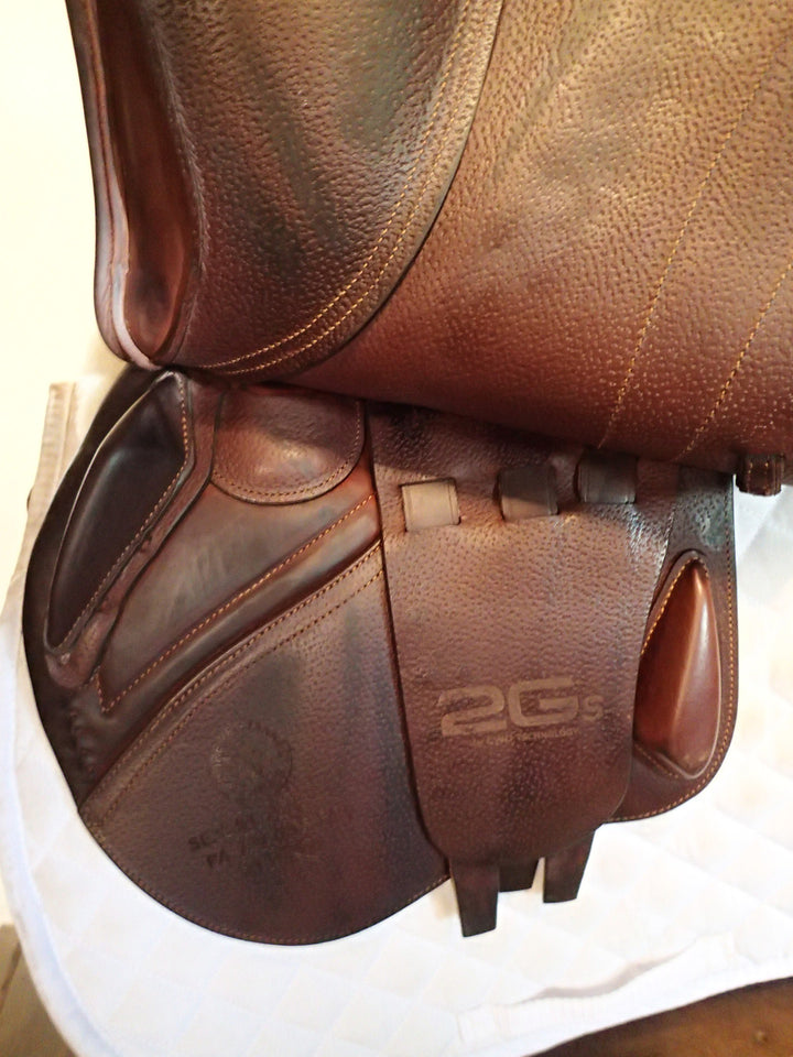 17" CWD Hunter Mademoiselle 2Gs Saddle - Full Buffalo - 2021 - SE38 - 2C Flaps