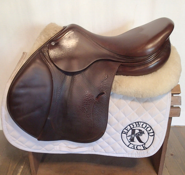 17" Antares Evolution Saddle - Full Buffalo - 2014 - 2A Flaps - 5" dot to dot