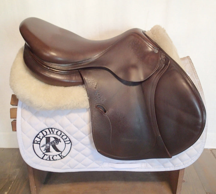 17" Antares Evolution Saddle - Full Buffalo - 2014 - 2A Flaps - 5" dot to dot