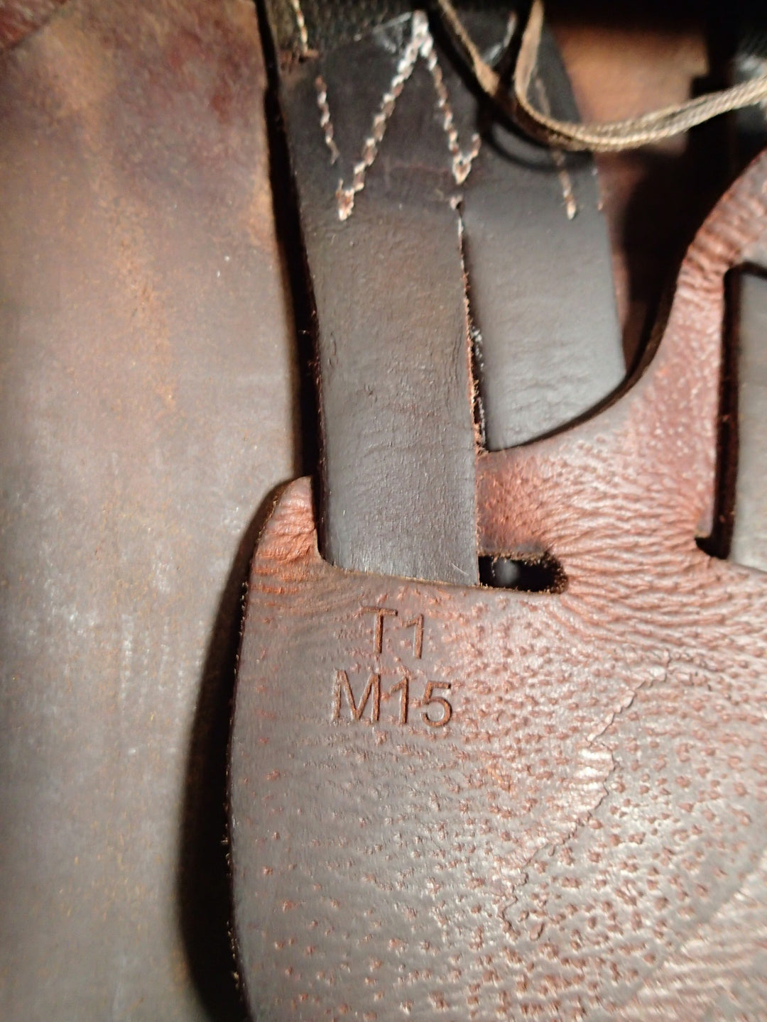 17" Antares Connexion Saddle - 2019 - 3AAB Flaps - 5" dot to dot (167)