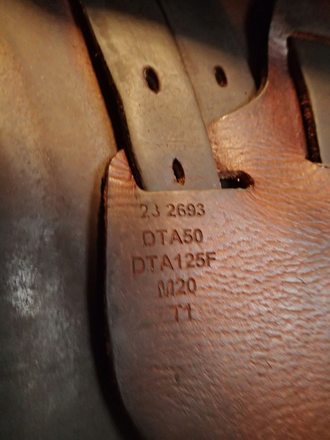 17" Antares Active Saddle - Full Buffalo - 2023 - 2A Flaps - 5" dot to dot (174)