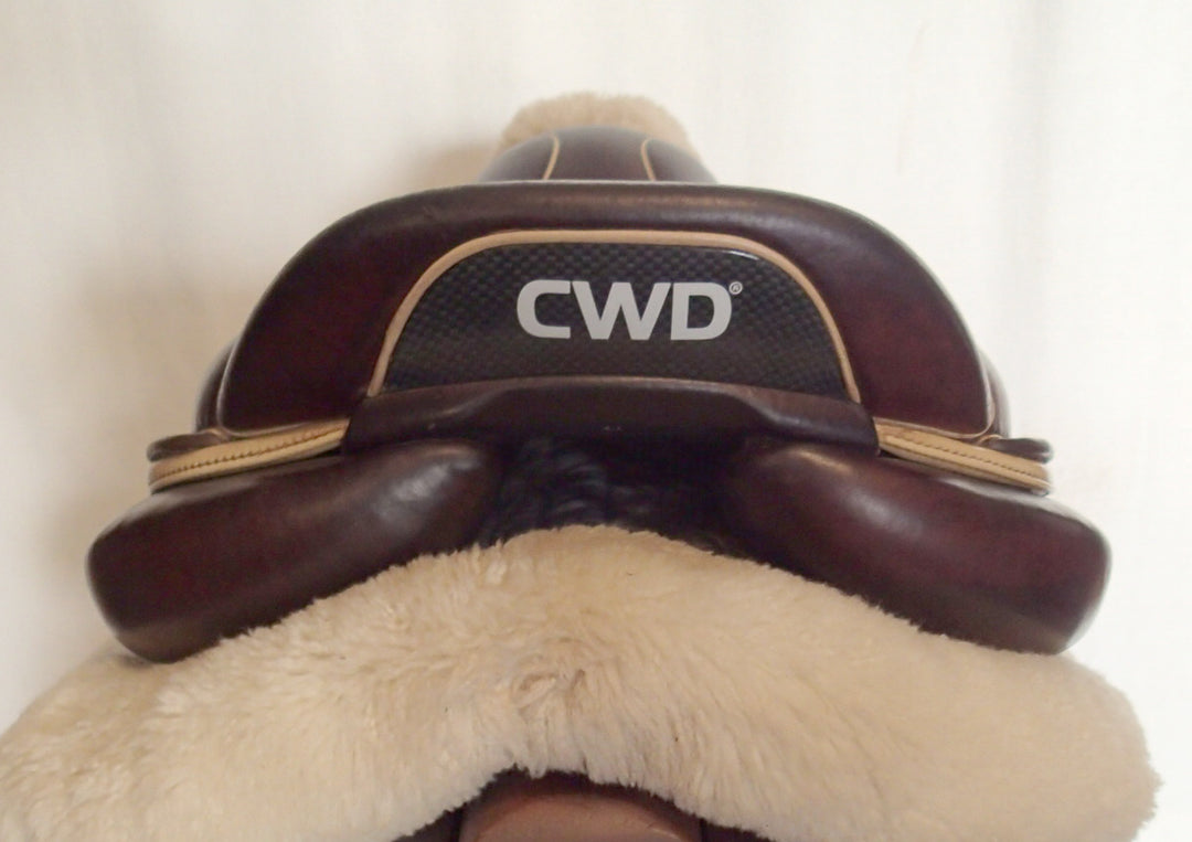 17.5" CWD Mademoiselle 2Gs Saddle - Full Buffalo - 2019 - 2C Flaps - SE32