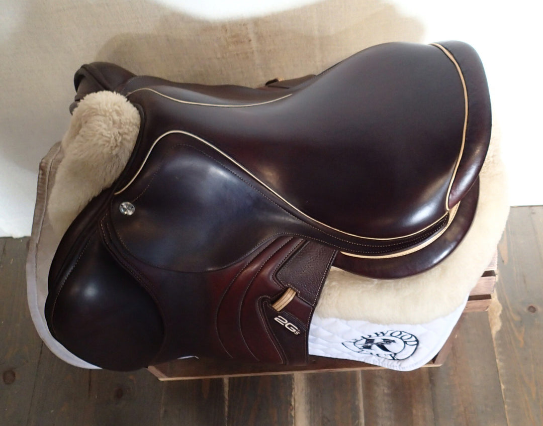 17.5" CWD Mademoiselle 2Gs Saddle - Full Buffalo - 2019 - 2C Flaps - SE32