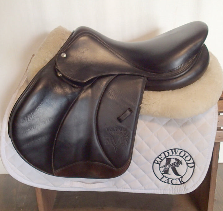 17" Voltaire Palm Beach Saddle - Full Buffalo - 2019 - 2A Flaps - 4.75" dot to dot - Pro Panels