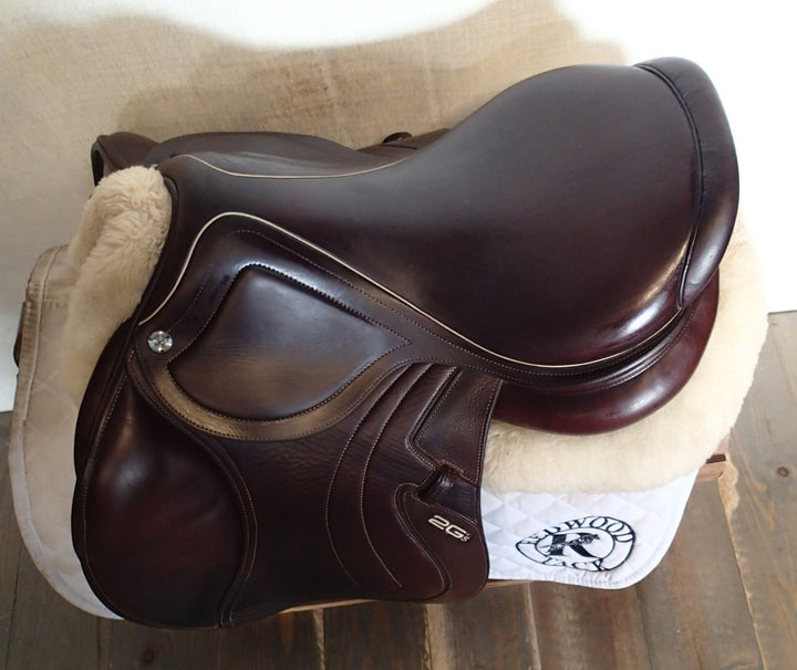 17.5" CWD Mademoiselle 2Gs Saddle - Full Buffalo - 2021 - 2L Flaps - SE32