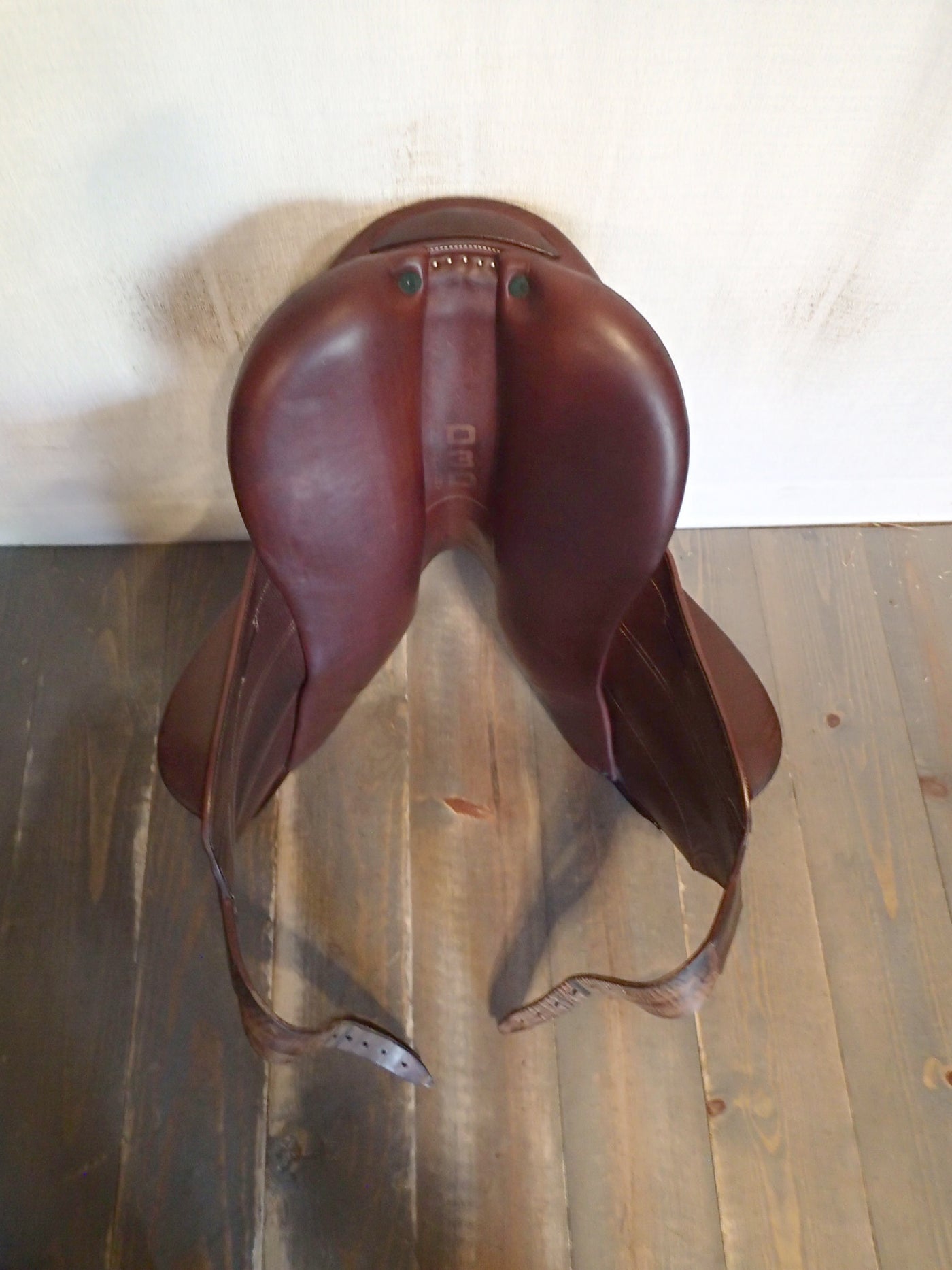 17" Devoucoux Chiberta Lab Monoflap Saddle - Full Buffalo - 2012 - 1A Flaps - D3D