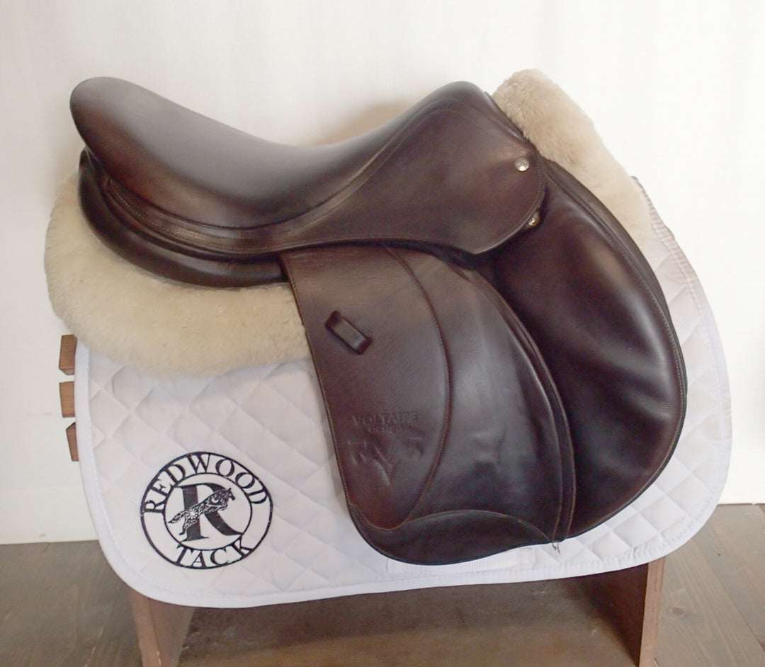 17" Voltaire Palm Beach Saddle - Full Buffalo - 2013 - 3A Flaps - 4.75" dot to dot - Pro Panels