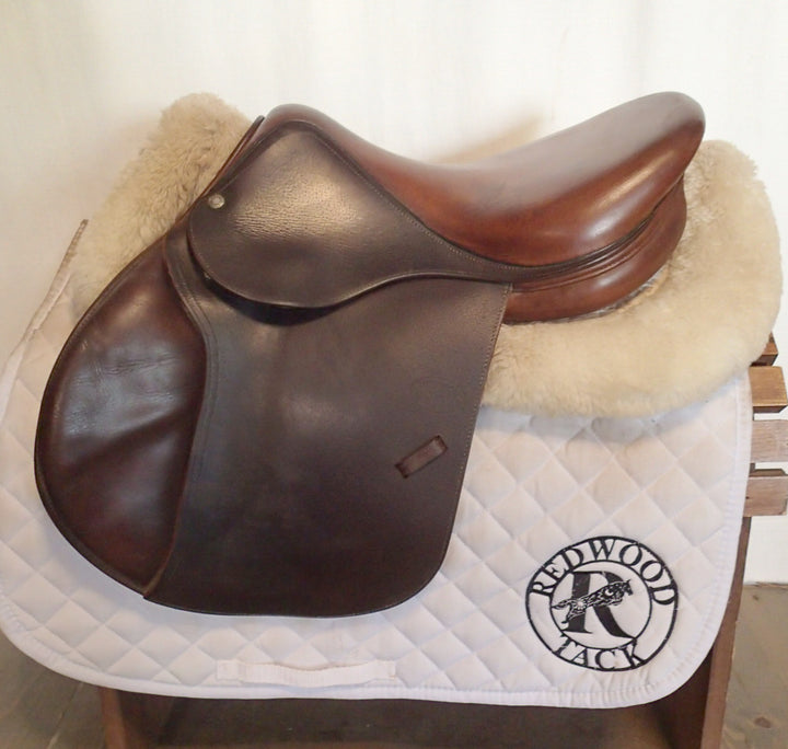 16" Devoucoux Socoa Saddle - 2010 - 0A Flaps - 4.5" dot to dot