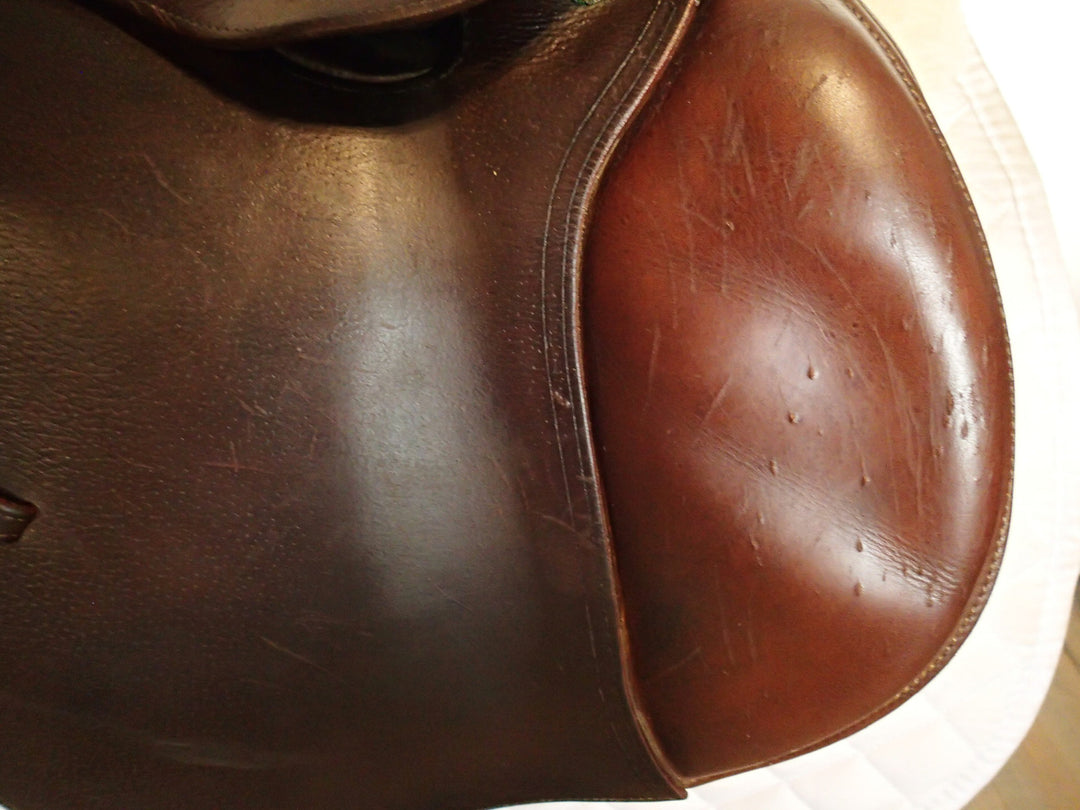 16" Devoucoux Socoa Saddle - 2010 - 0A Flaps - 4.5" dot to dot