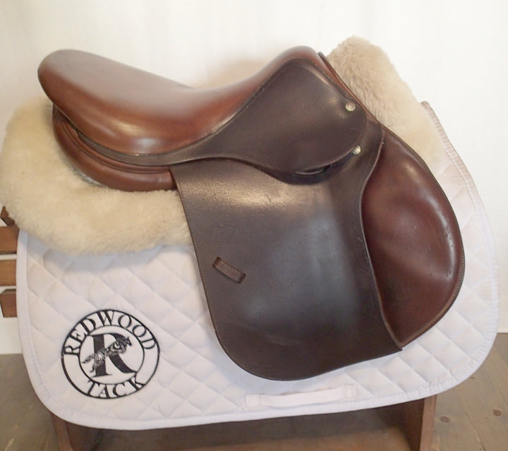 16" Devoucoux Socoa Saddle - 2010 - 0A Flaps - 4.5" dot to dot