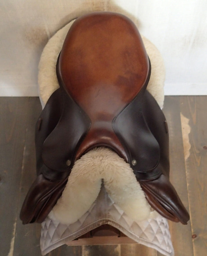 16" Devoucoux Socoa Saddle - 2010 - 0A Flaps - 4.5" dot to dot