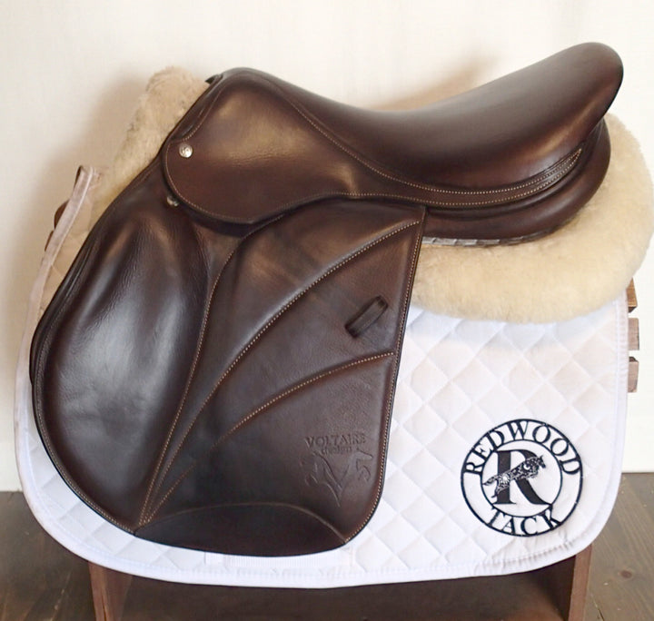 18" Voltaire Blue Wing Saddle - Full Buffalo - 2018 - 4A Flaps - Pro Panels