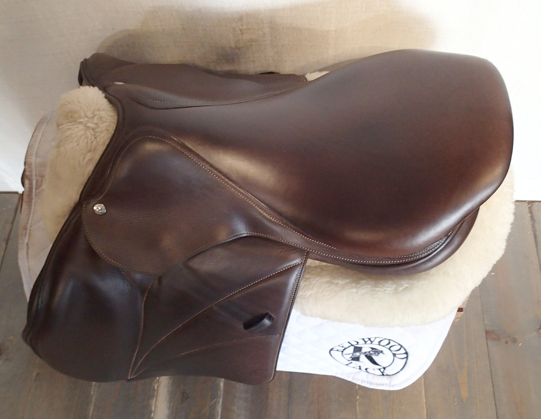 18" Voltaire Blue Wing Saddle - Full Buffalo - 2018 - 4A Flaps - Pro Panels