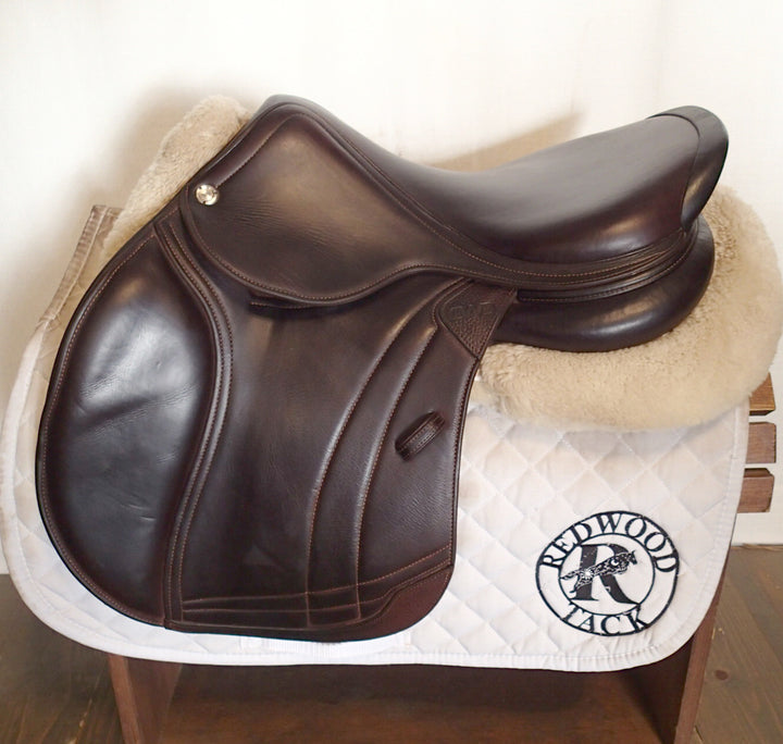 17" CWD Hunter Mademoiselle 2Gs Saddle - Full Buffalo - 2022 - 2LH Flaps - SE38 - Pro Panels (188)