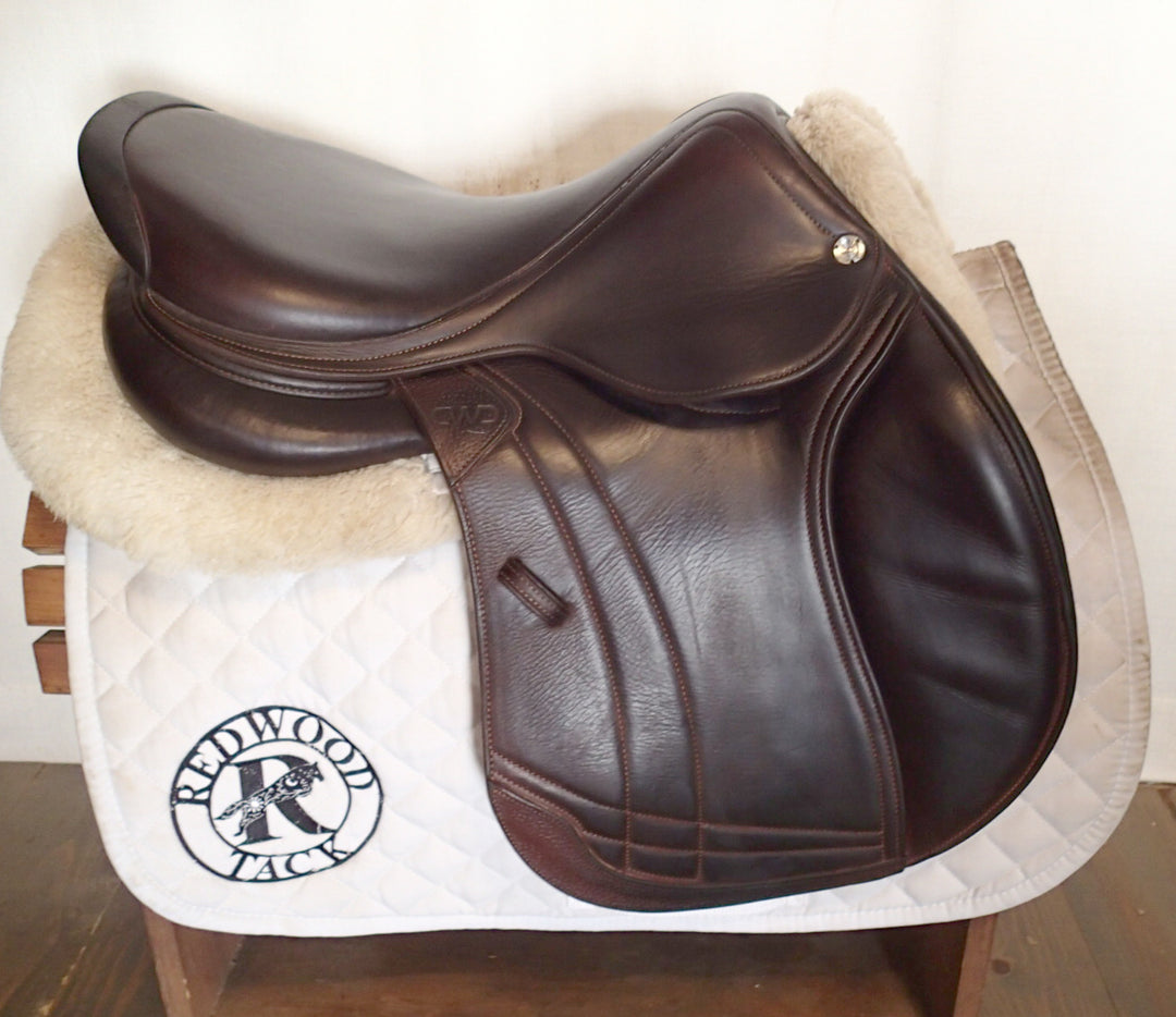 17" CWD Hunter Mademoiselle 2Gs Saddle - Full Buffalo - 2022 - 2LH Flaps - SE38 - Pro Panels (188)